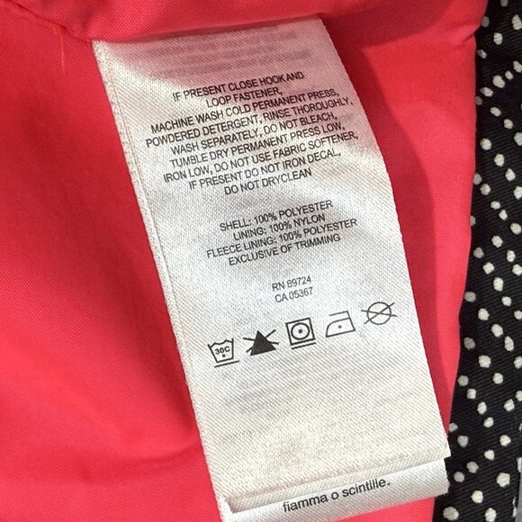 Columbia Winter Jacket Girls L 14 16 Black White Pink Interchange Shell Ski Snow - Picture 11 of 11